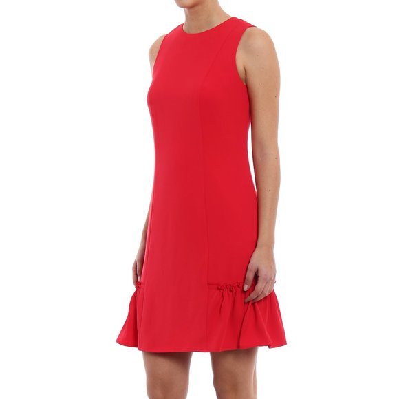 NEW! Calvin Klein Sleeveless Ruffle A Line Dress, Size 6 - Picture 4 of 16